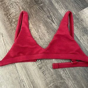 Maroon Kira Swim Top size S